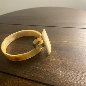 Ivory bracelet and ring - small